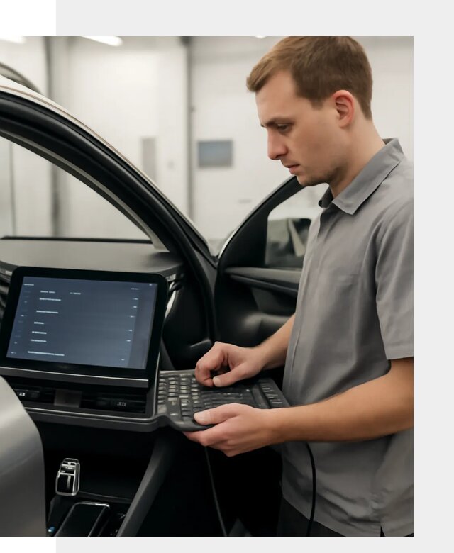 Русификация мультимедиа автомобилей Lynk Co в Раменском